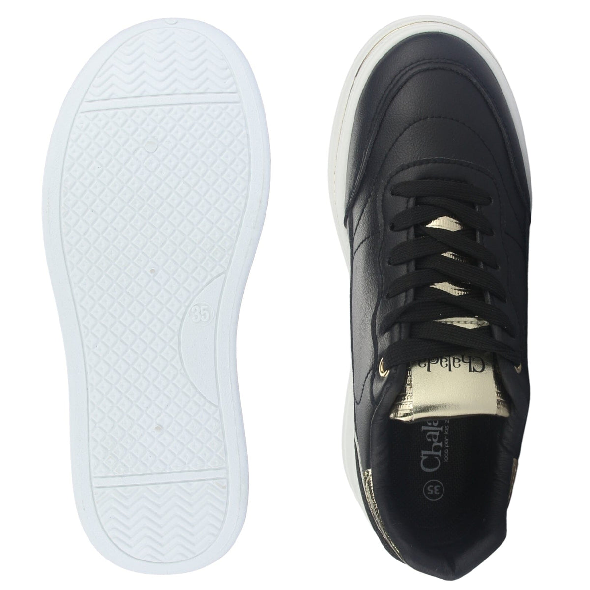 Zapatilla Mujer Chalada Valky-1 Negro Urbano Zapatillas Chalada 