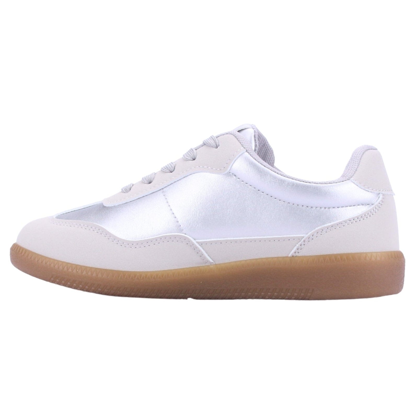 Zapatilla Mujer Urbano Plateado Chalada Antulow-1