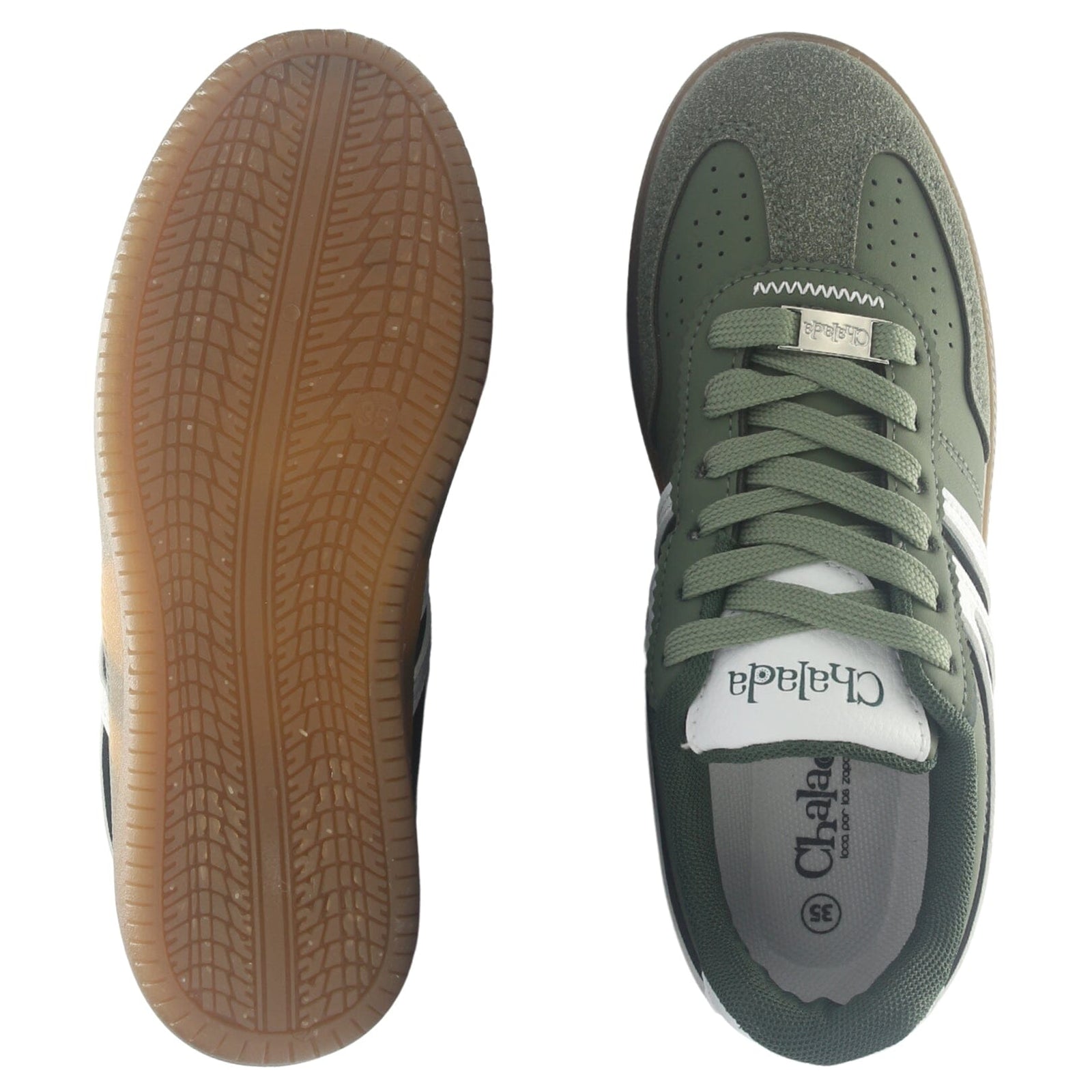 Zapatilla Mujer Urbano Verde Chalada Aru-1 Zapatillas Chalada 