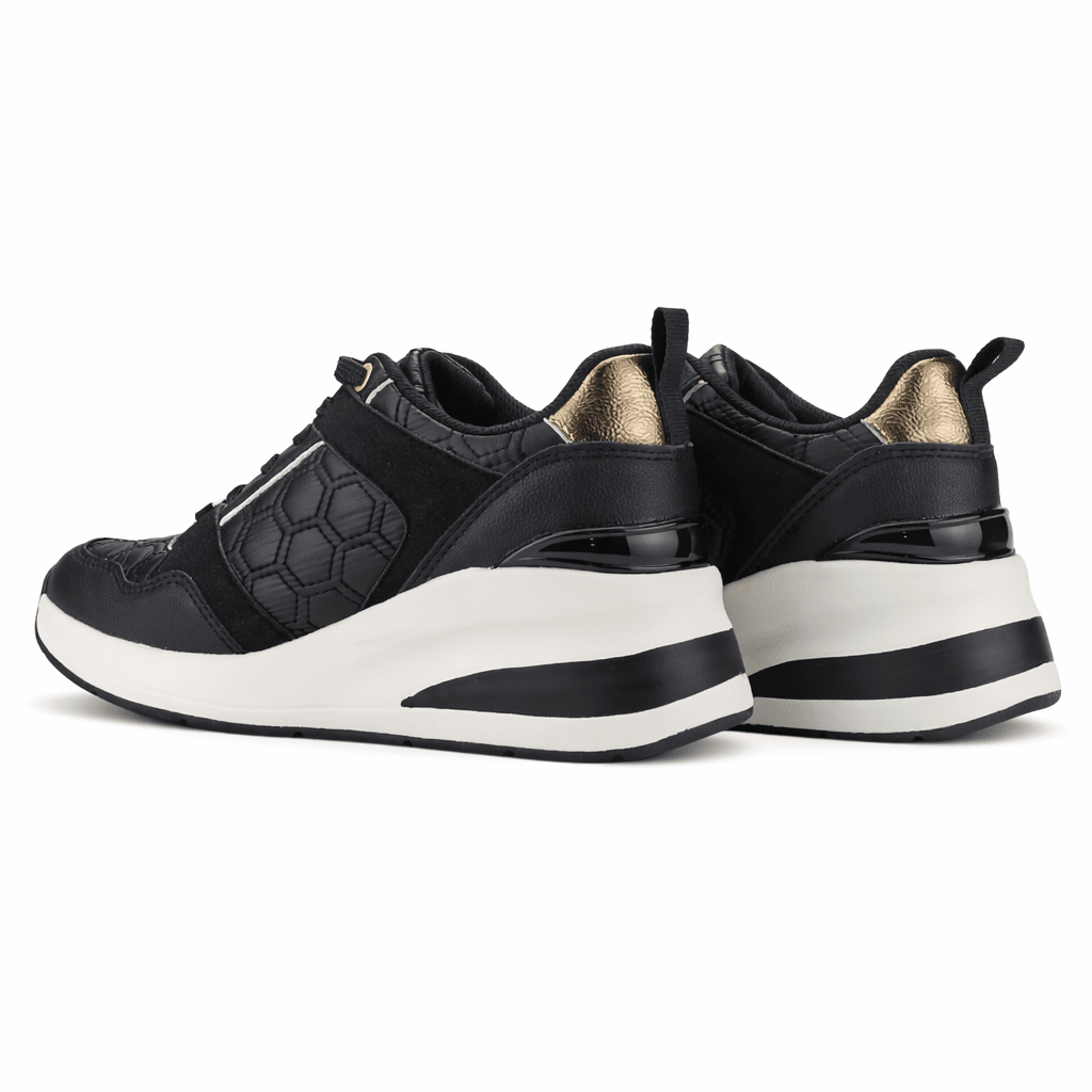 Zapatilla Negro Mujer Casual Chalada Joka Zapatillas Chalada 