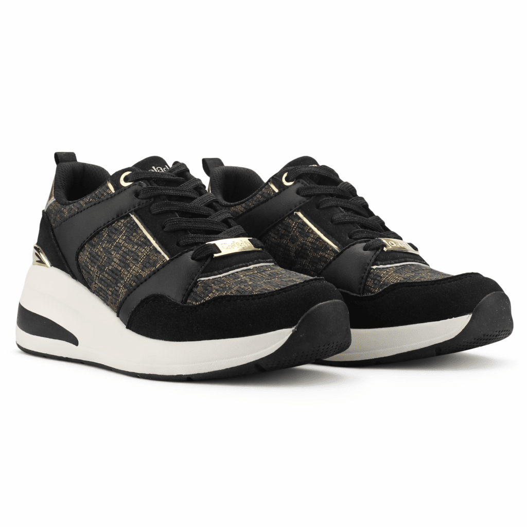 Zapatilla Negro Mujer Casual Chalada Joka Zapatillas Chalada 