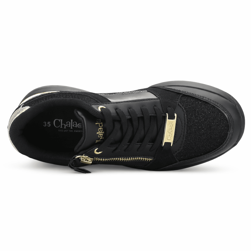 Zapatilla Negro Mujer Casual Chalada Joka Zapatillas Chalada 