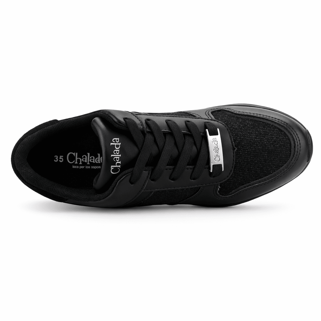 Zapatilla Negro Mujer Casual Chalada June Zapatillas Chalada 