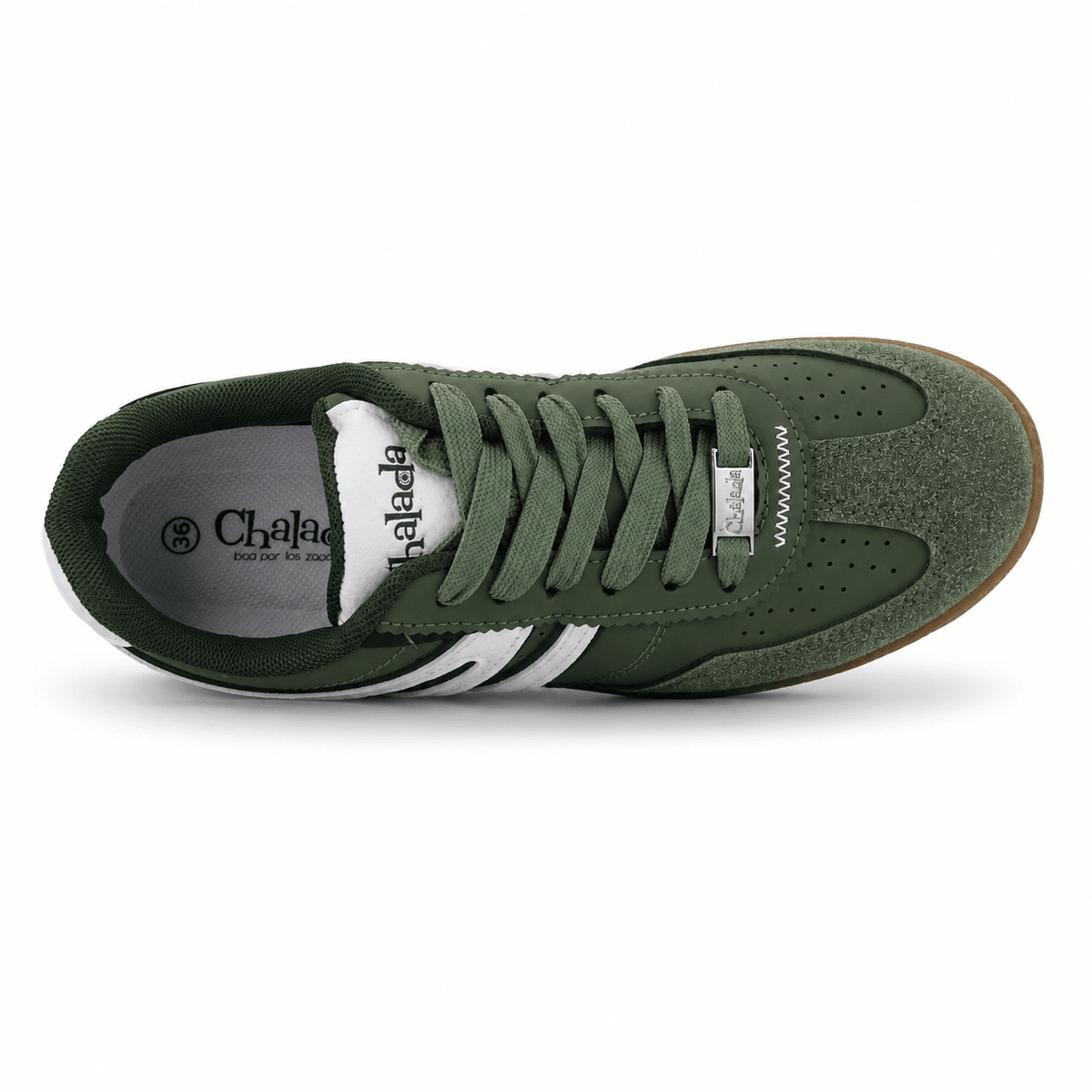 Zapatilla Verde Mujer Urbano Chalada Aru Zapatillas Chalada 