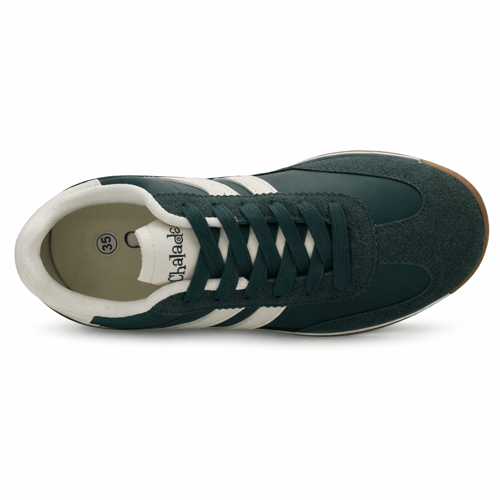 Zapatilla Verde Mujer Urbano Chalada Front Zapatillas Chalada 