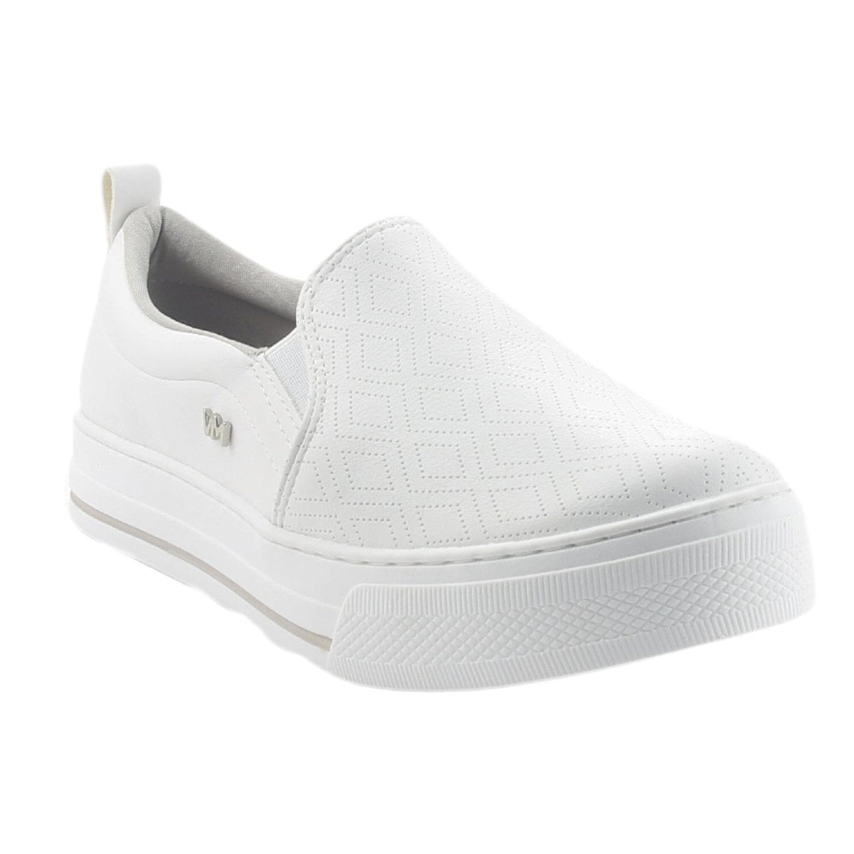 Zapatilla Via Marte Mujer 027-007-02 Blanco Casual Zapatillas Via Marte 