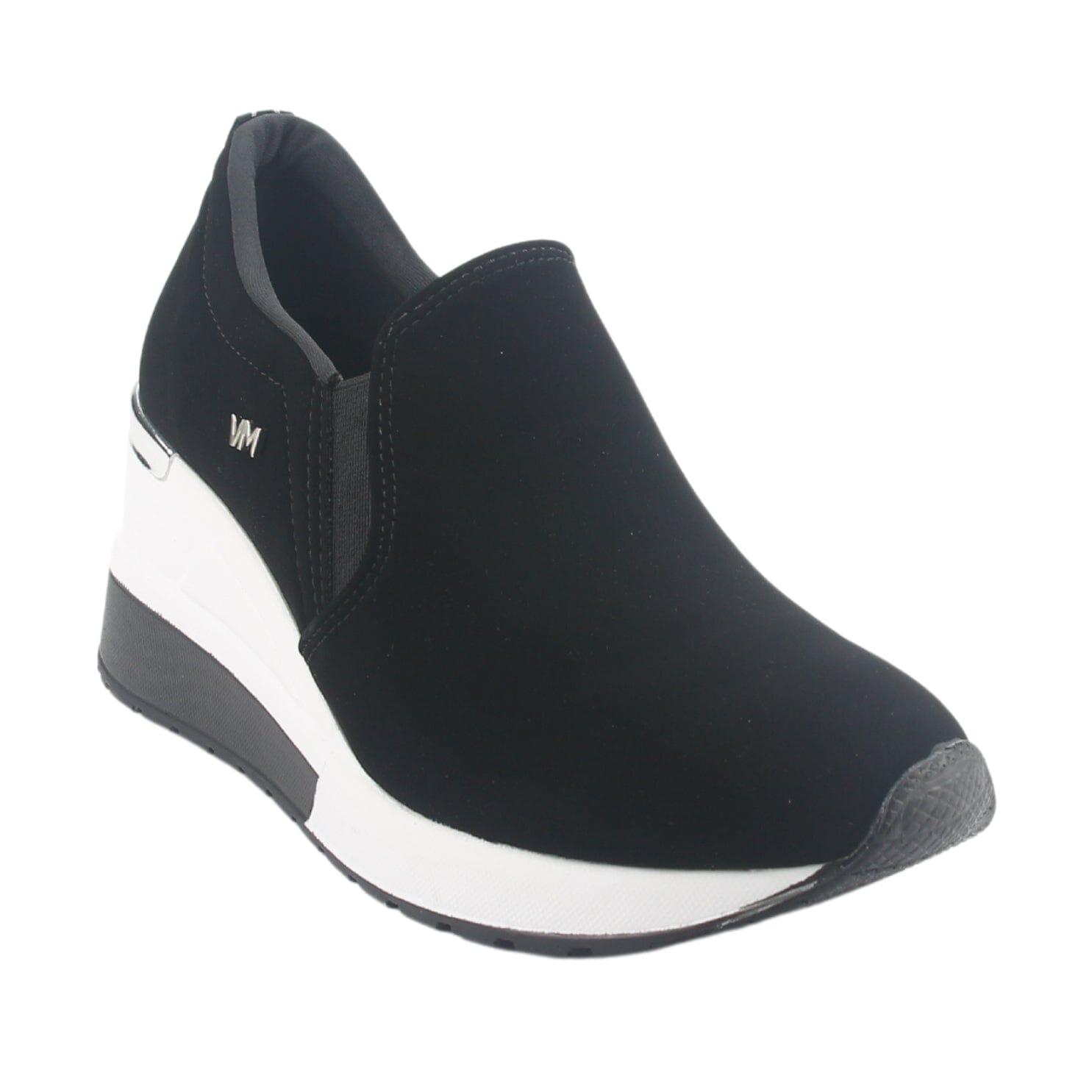 Zapatilla Via Marte Mujer 046-002-01 Negro Casual Zapatillas Plataforma Via Marte 