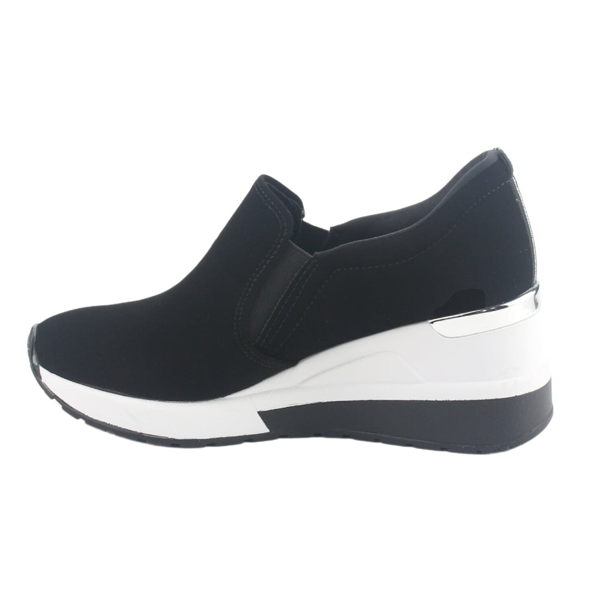 Zapatilla Via Marte Mujer 046-002-01 Negro Casual Zapatillas Plataforma Via Marte 