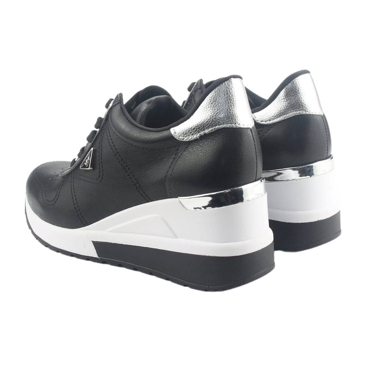 Zapatilla Via Marte Mujer 046-003-01 Negro Casual Zapatillas Via Marte 