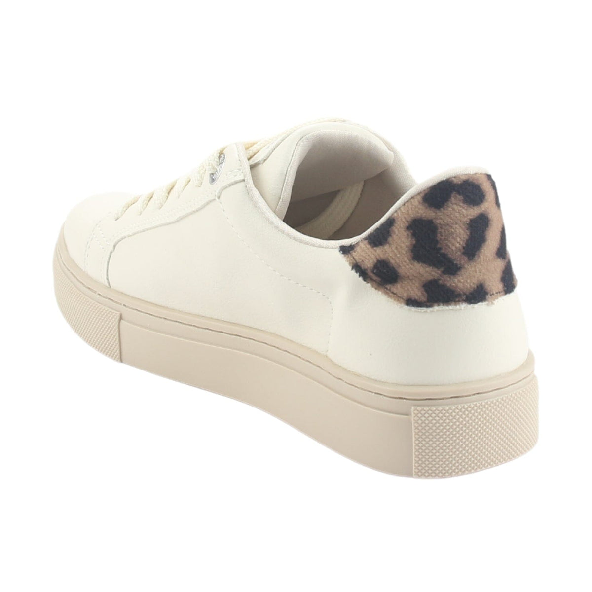 Zapatilla Via Marte Mujer 082-002-04 Beige Casual Zapatillas Via Marte 