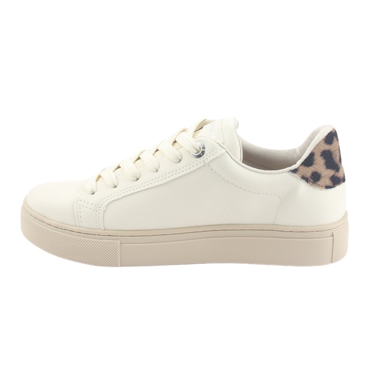 Zapatilla Via Marte Mujer 082-002-04 Beige Casual Zapatillas Via Marte 