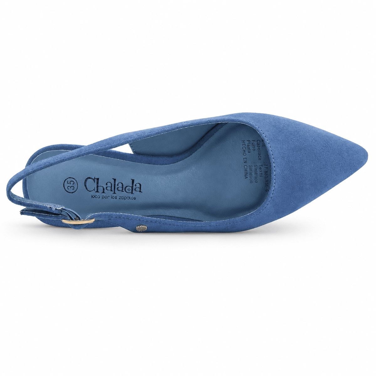 Zapato Azul Mujer Casual Chalada Faiza Zapatos Chalada 