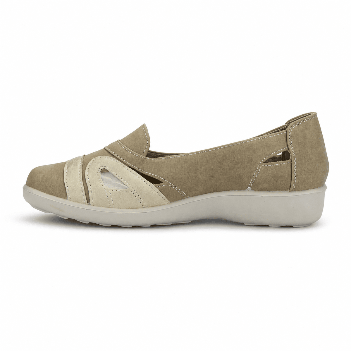 Zapato Beige Mujer Casual Chalada Deco Zapatos planos Chalada 