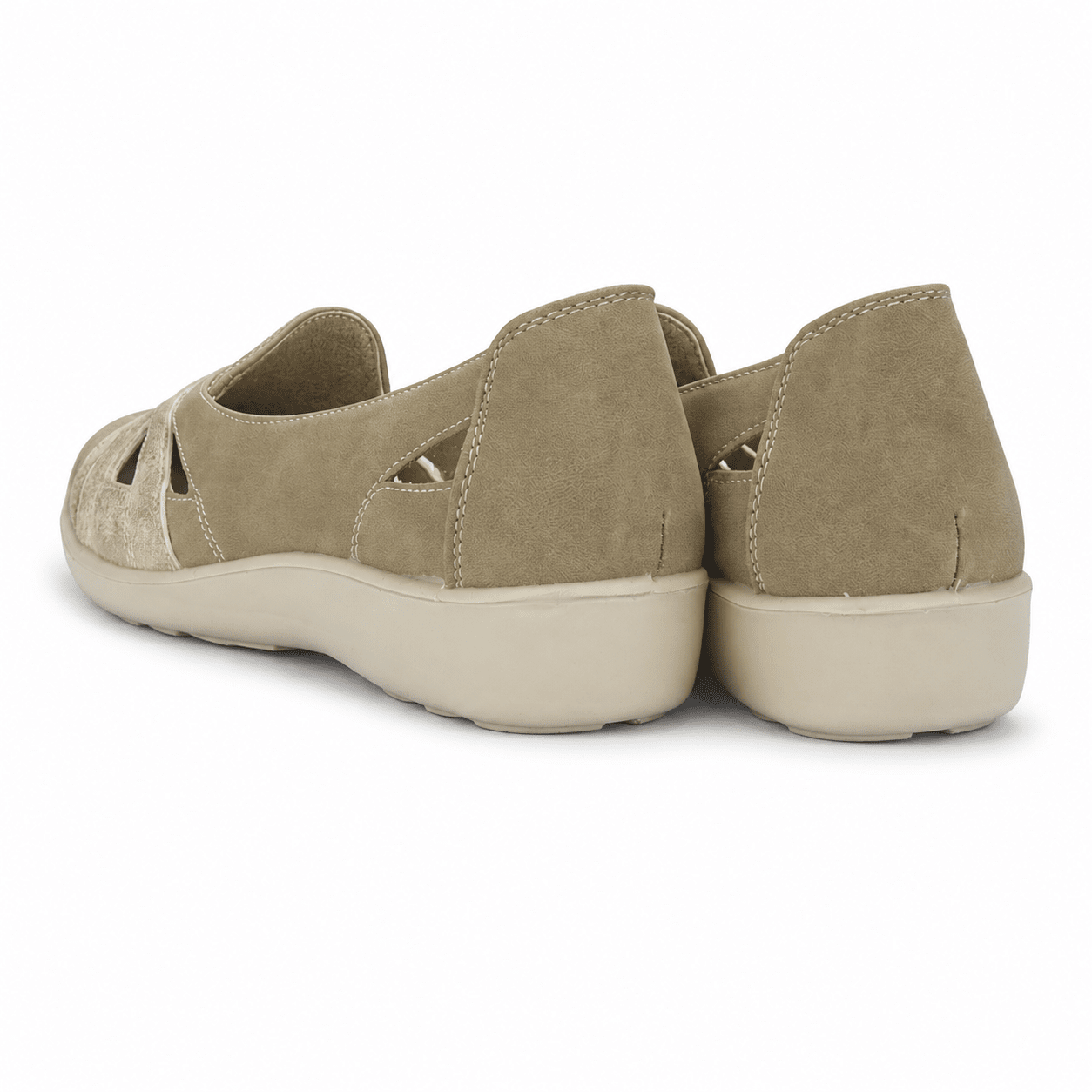 Zapato Beige Mujer Casual Chalada Deco Zapatos planos Chalada 