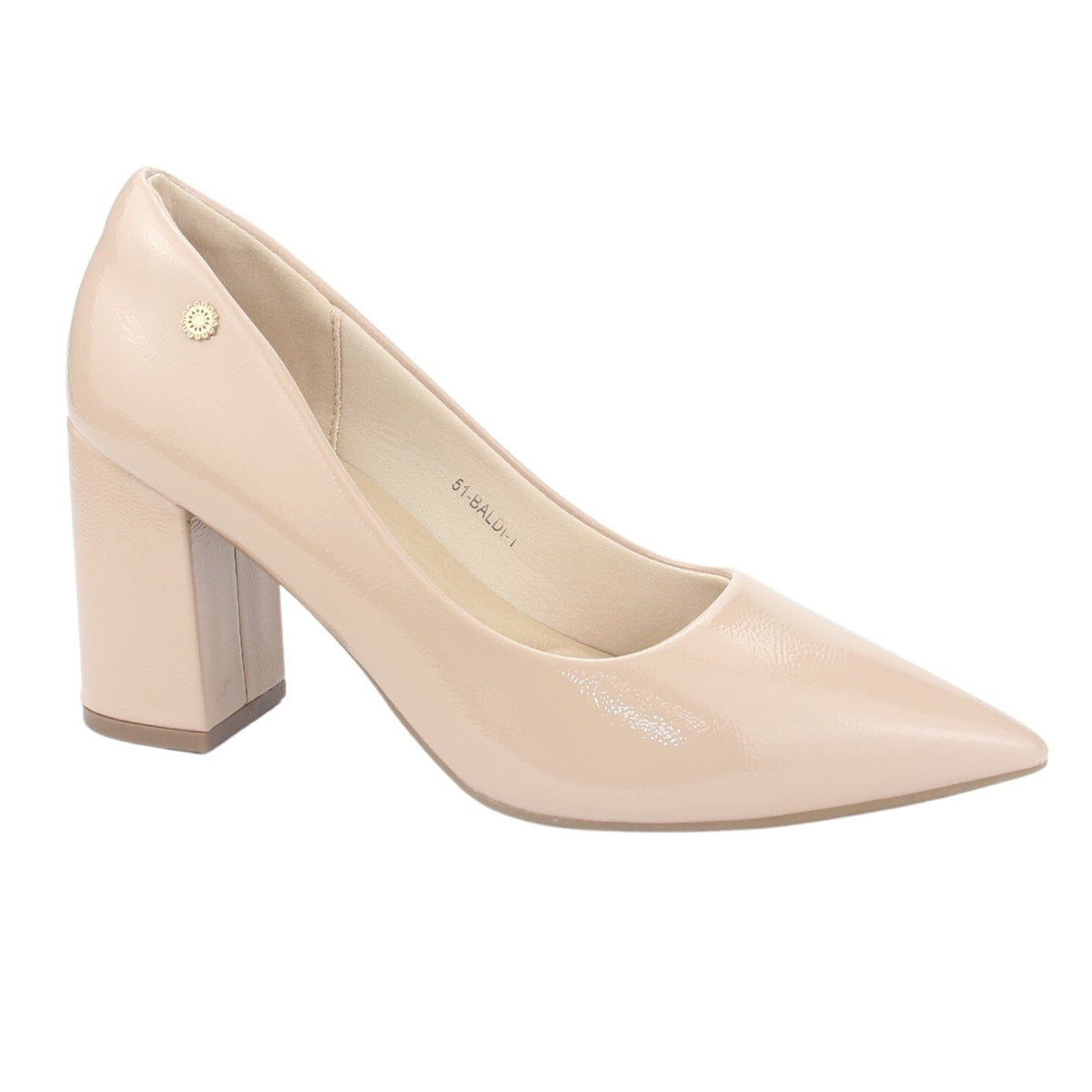 Zapato Chalada Mujer Baldi-1 Nude Casual Tacones Altos Chalada 