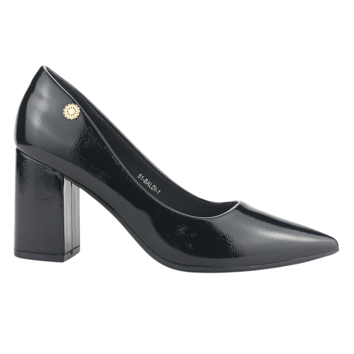 Zapato Chalada Mujer Baldi-1 V Negro Casual Tacones Altos Chalada 