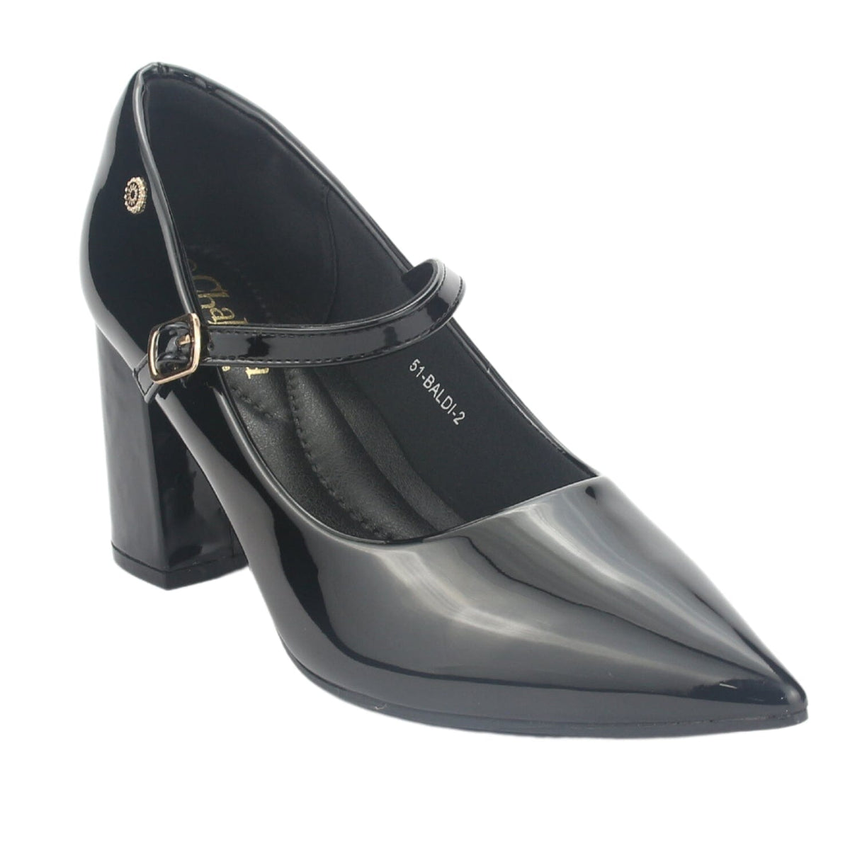 Zapato Chalada Mujer Baldi-2 Negro Casual Tacones Altos Chalada 