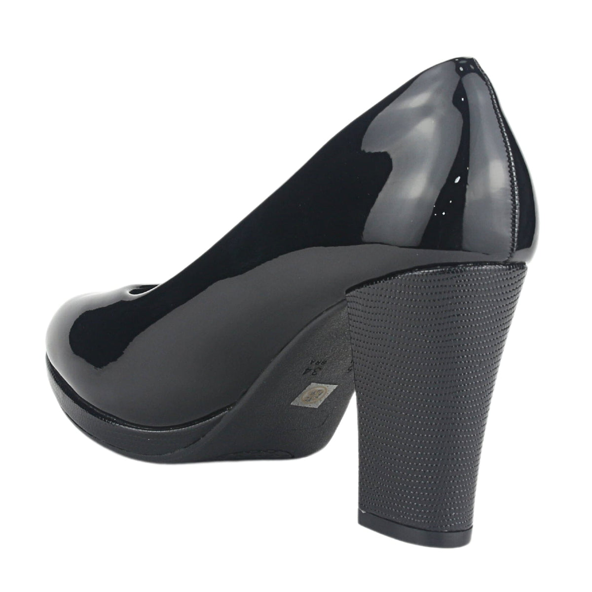 Zapato Chalada Mujer Bruna-1 Negro Casual Tacones Altos Chalada 