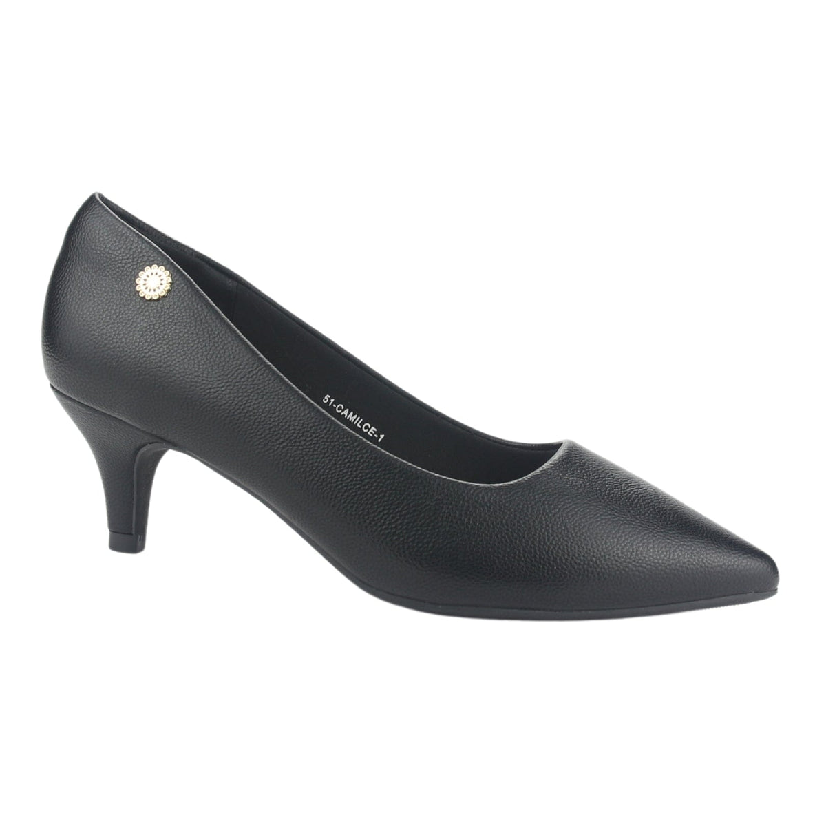 Zapato Chalada Mujer Camille-1 Negro Casual Tacones Bajos Chalada 