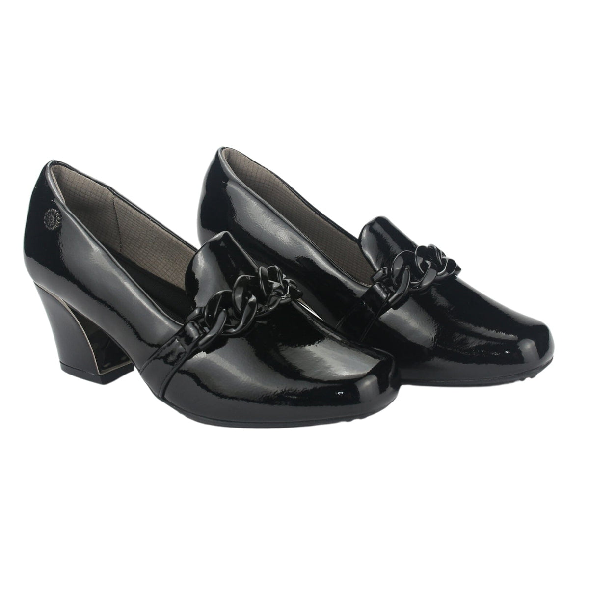 Zapato Chalada Mujer Carol-1 Negro Casual Tacones Bajos Chalada 