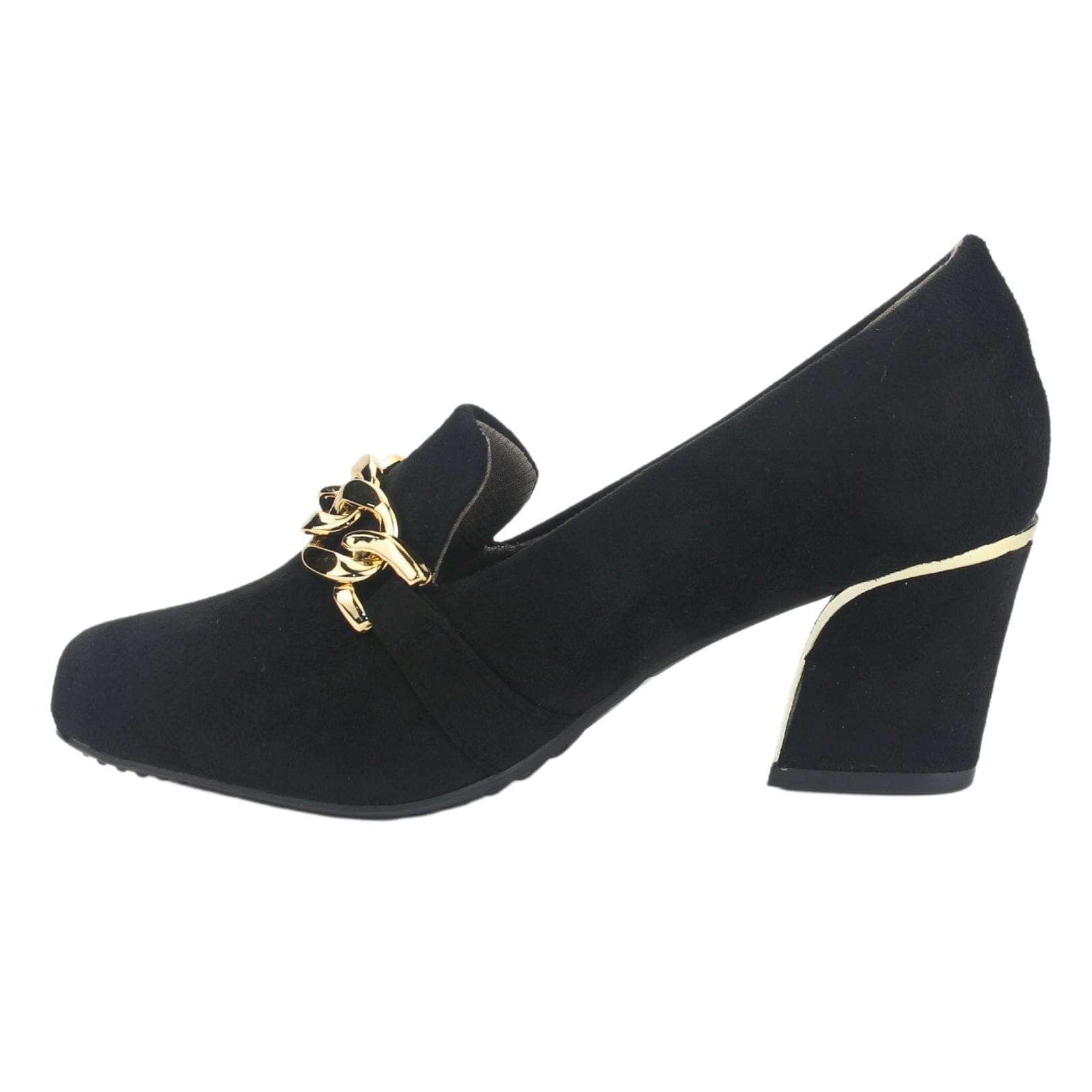 Zapato Chalada Mujer Carol-1 Negro Casual Tacones Bajos Chalada 