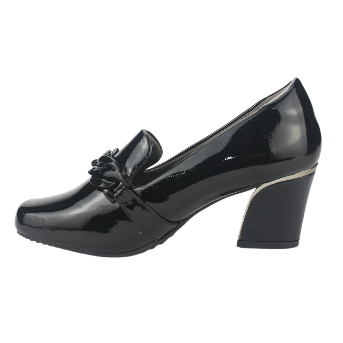 Zapato Chalada Mujer Carol-1 Negro Casual Tacones Bajos Chalada 
