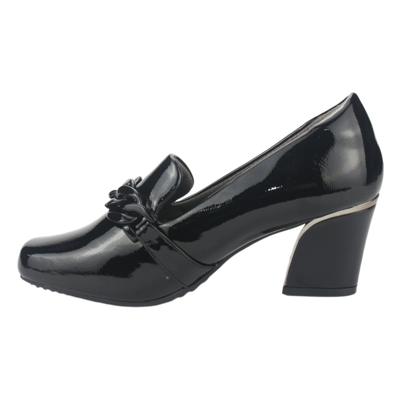 Zapato Chalada Mujer Carol-1 Negro Casual Tacones Bajos Chalada 
