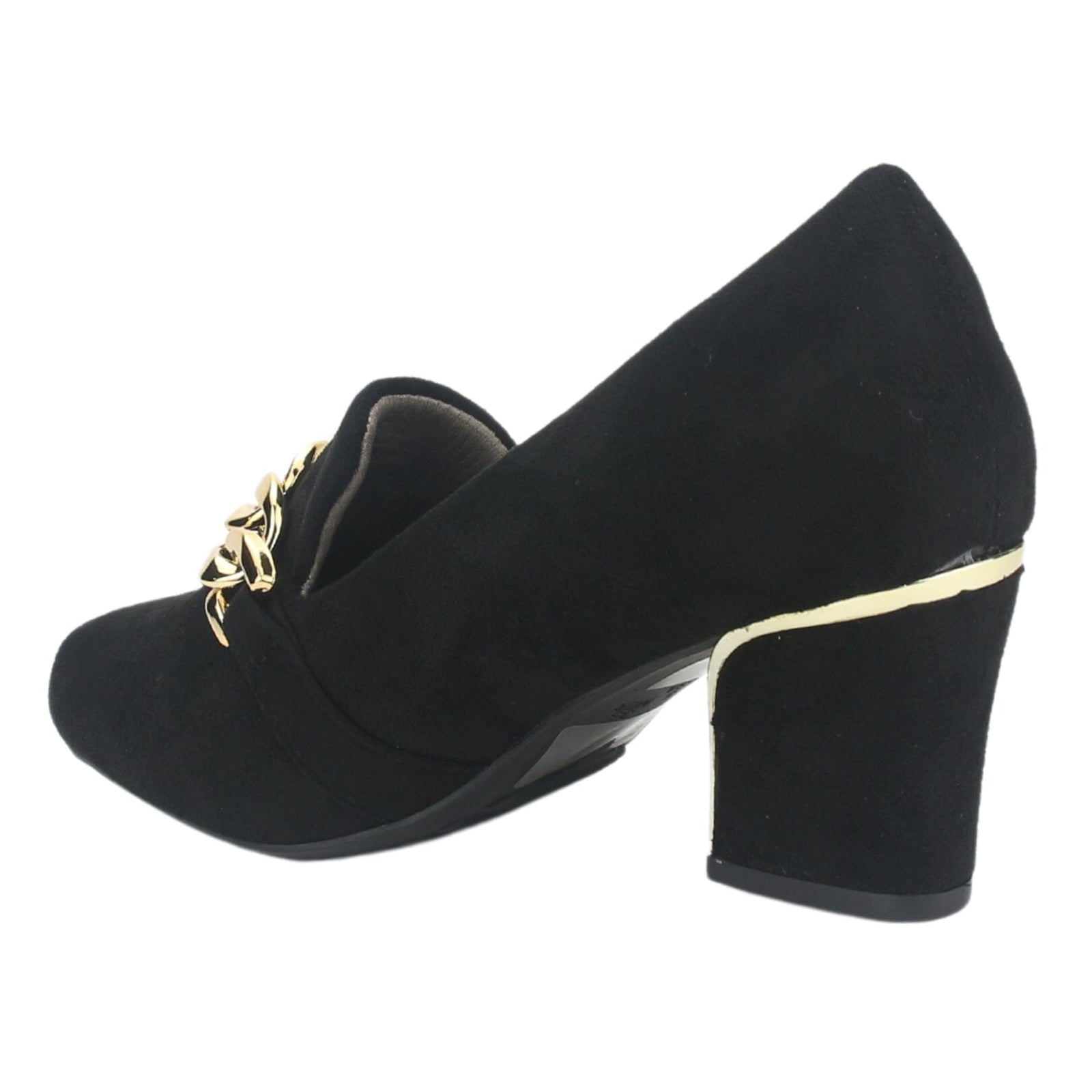 Zapato Chalada Mujer Carol-1 Negro Casual Tacones Bajos Chalada 