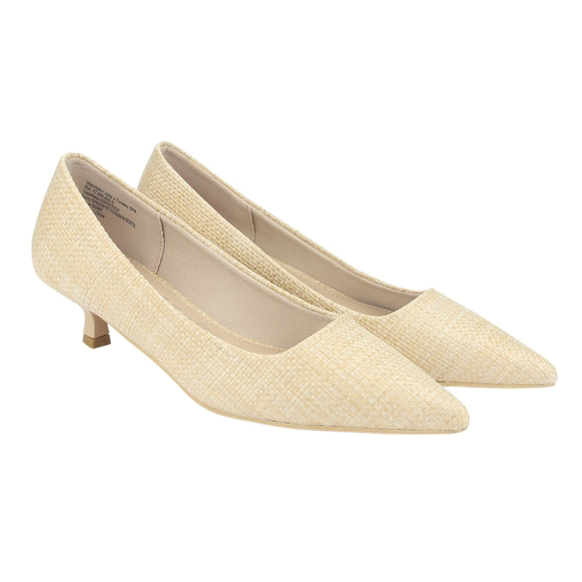 Zapato Chalada Mujer Chiapa-1 Beige Casual Tacones Bajos Chalada 