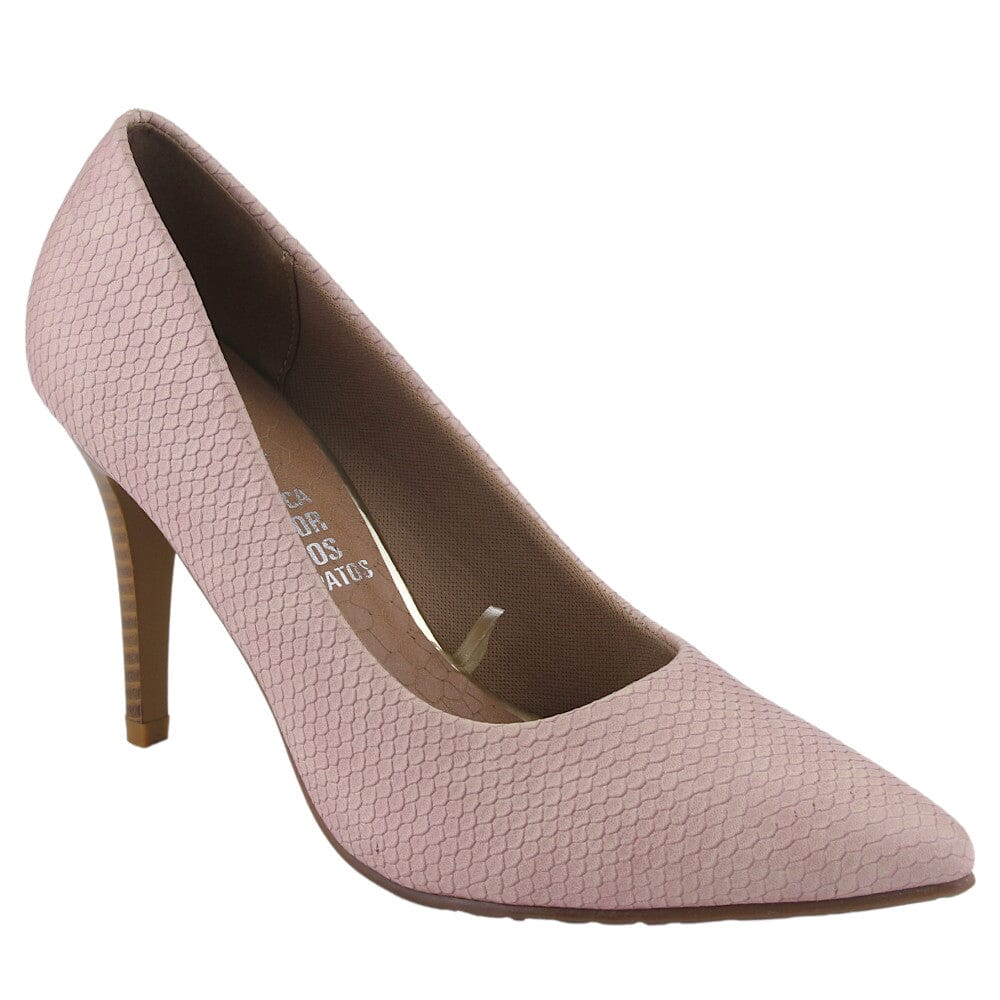 Zapato Chalada Mujer Clora-1 Rosado Fiesta Zapatos Taco Chalada 