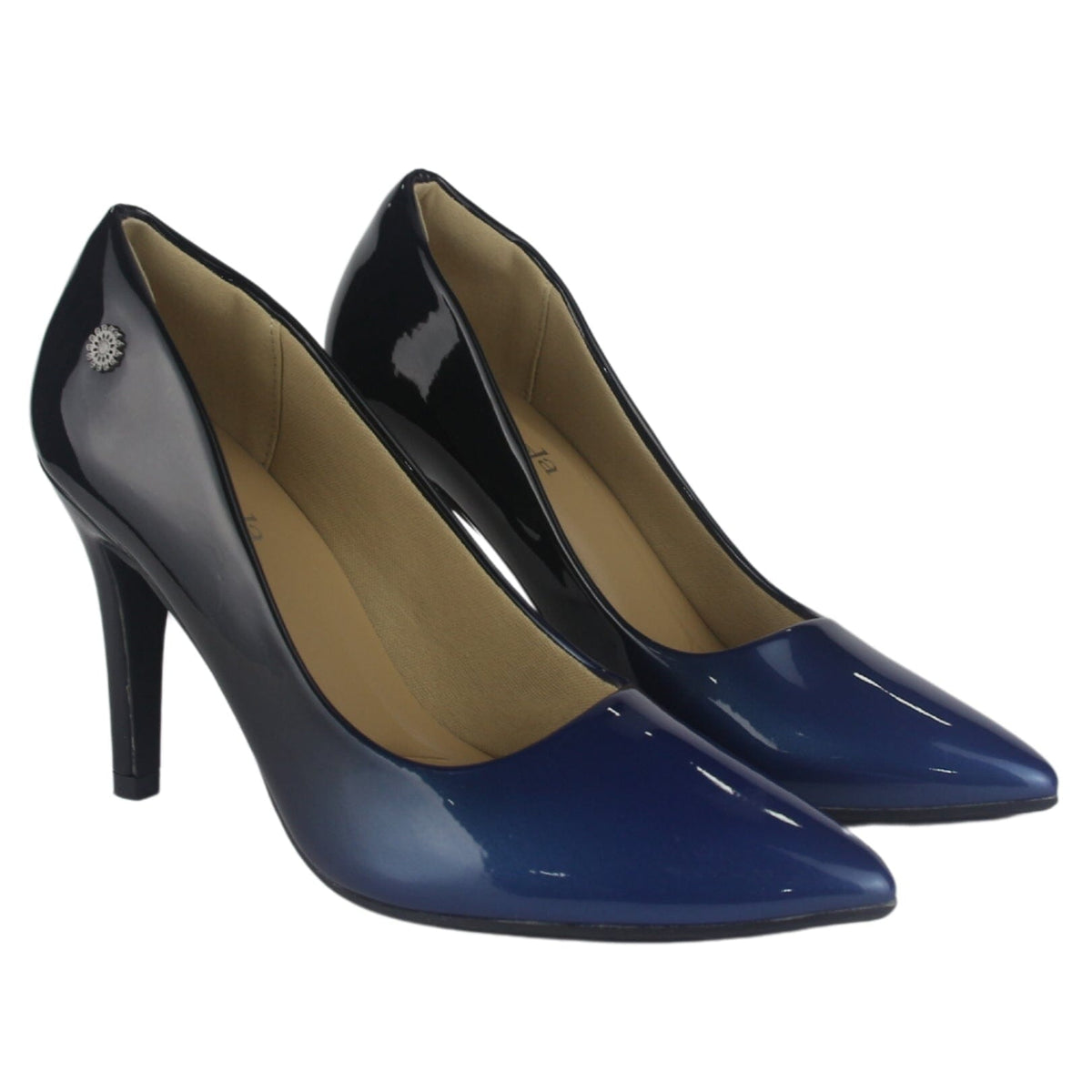 Zapato Chalada Mujer Clora-20 Azul Moda Zapatos Taco Chalada 