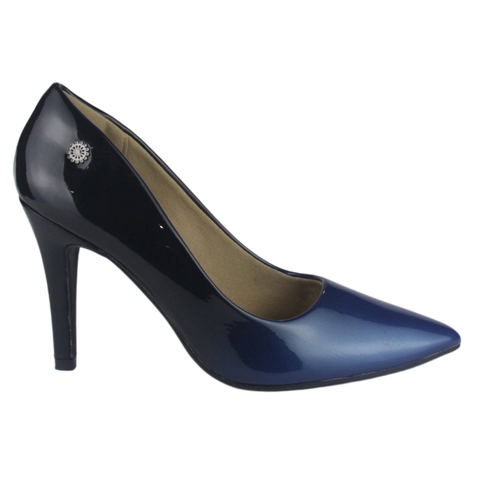 Zapato Chalada Mujer Clora-20 Azul Moda Zapatos Taco Chalada 