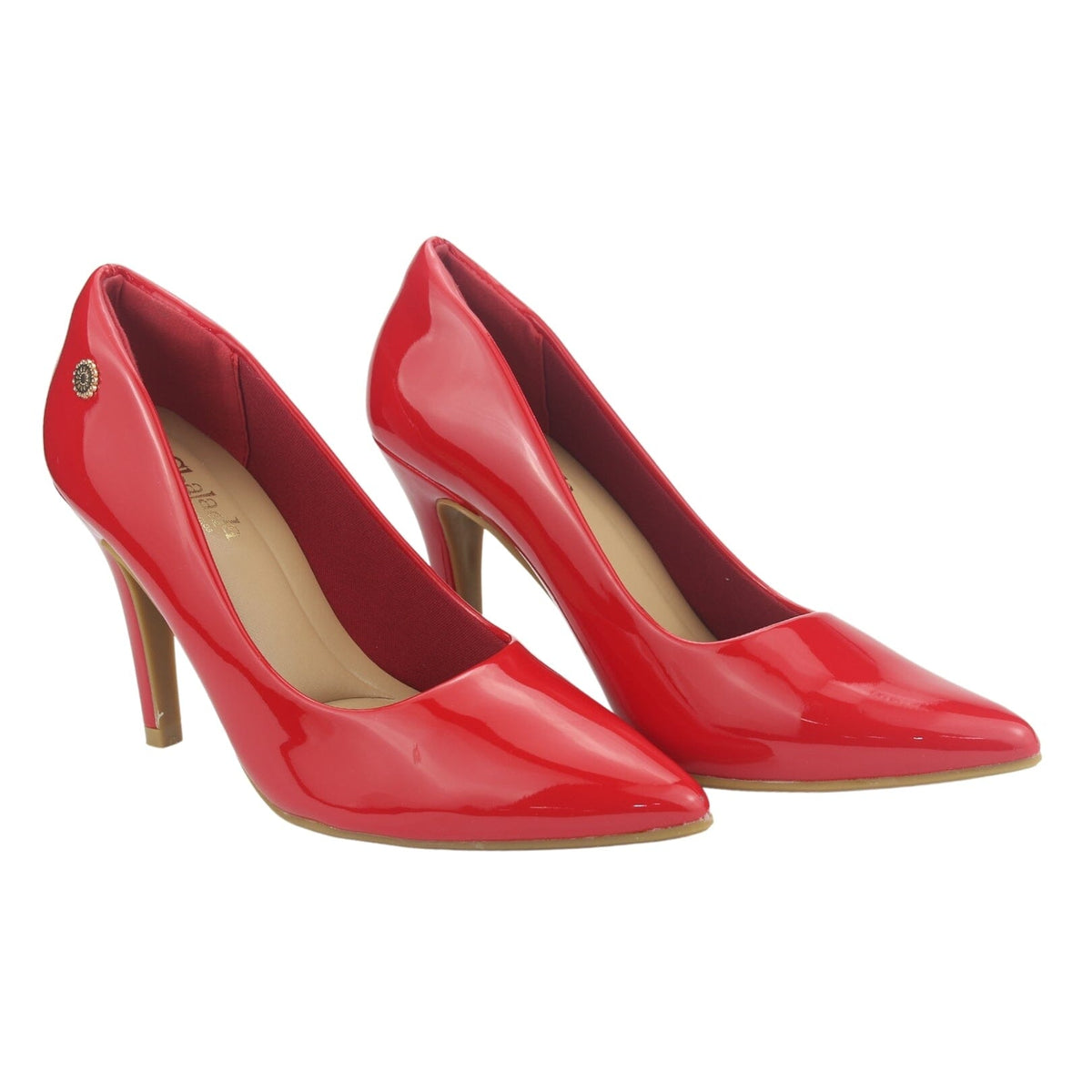 Zapato Chalada Mujer Clora-4 Rojo Casual Tacones Bajos Chalada 