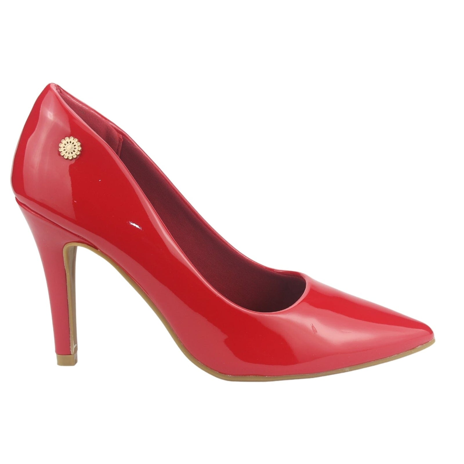 Zapato Chalada Mujer Clora-4 Rojo Casual Tacones Bajos Chalada 
