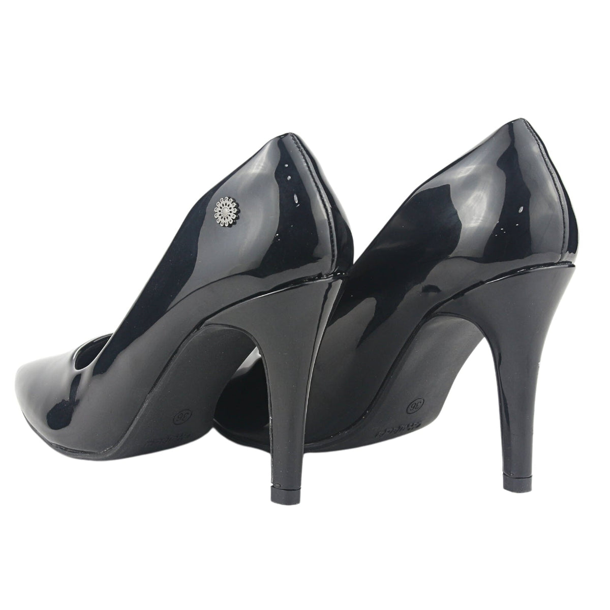 Zapato Chalada Mujer Clora-4 V Negro Fiesta Zapatos Taco Chalada 