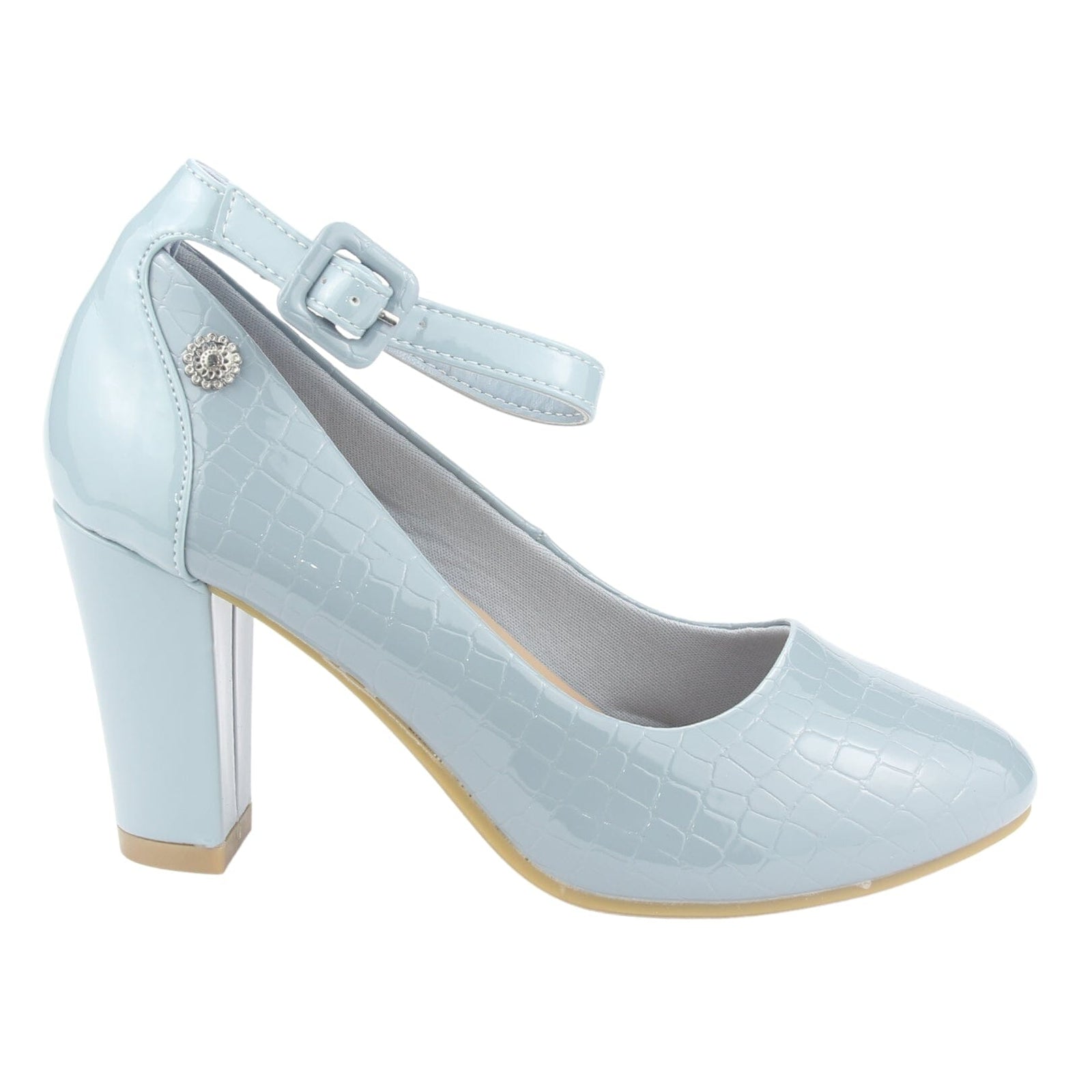 Zapato Chalada Mujer Cobna-6 Azul Casual Tacones Altos Chalada 