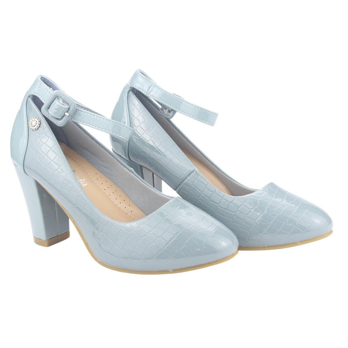 Zapato Chalada Mujer Cobna-6 Azul Casual Tacones Altos Chalada 