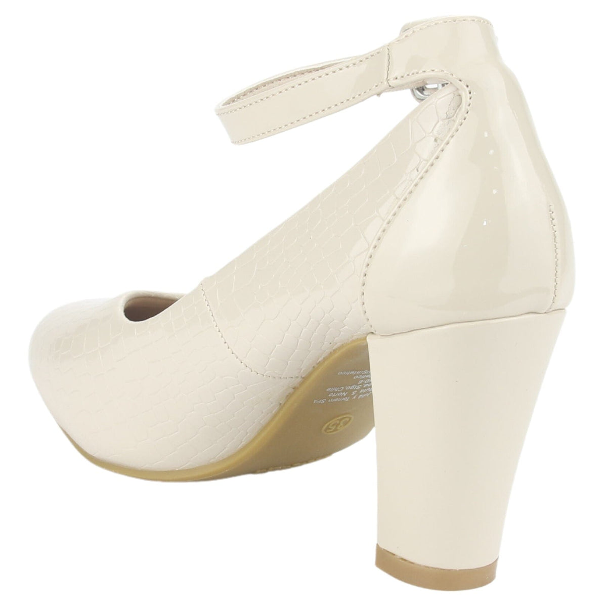 Zapato Chalada Mujer Cobna-6 Beige Casual Tacones Altos Chalada 