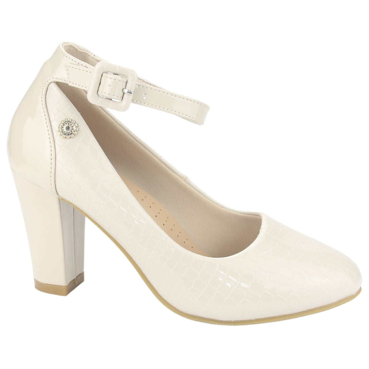 Zapato Chalada Mujer Cobna-6 Beige Casual Tacones Altos Chalada 