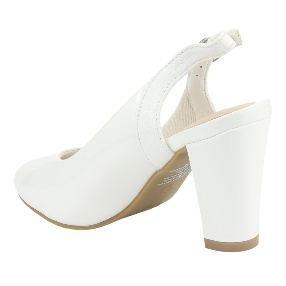 Zapato Chalada Mujer Cobna-7 Blanco Casual Tacones Bajos Chalada 
