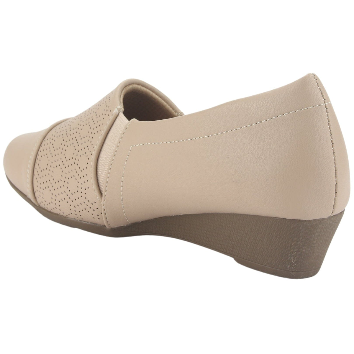 Zapato Chalada Mujer Coles-4 Nude Casual Mocasines Taco Chalada 