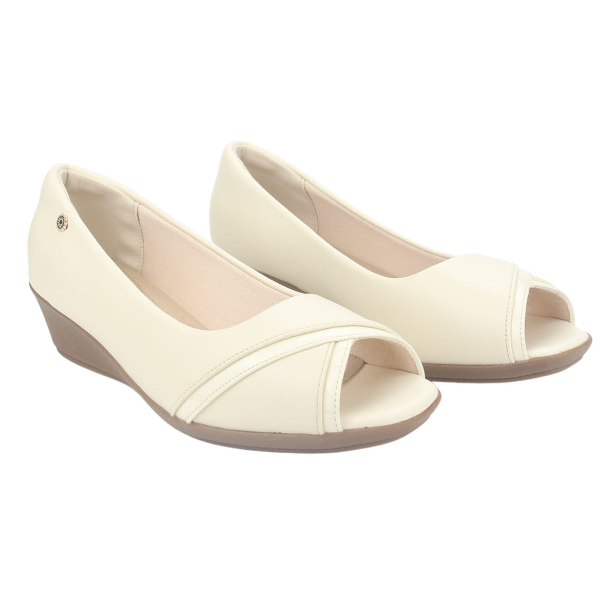 Zapato Chalada Mujer Coles-50 Beige Casual Tacones Bajos Chalada 