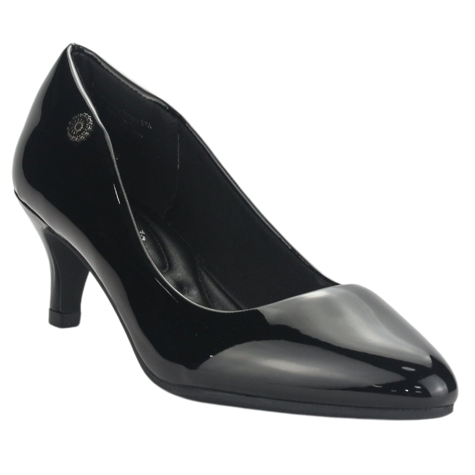Zapato Chalada Mujer Conforto-10 Negro Casual Tacones Bajos Chalada 