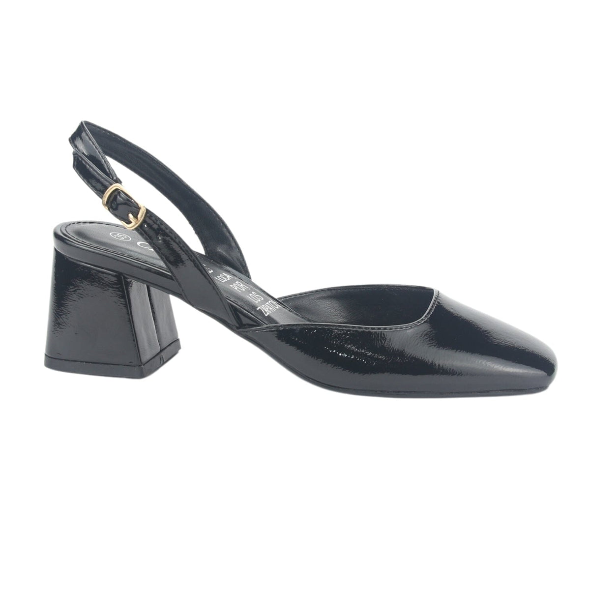Zapato Chalada Mujer Corso-7 Negro Casual Tacones Bajos Chalada 