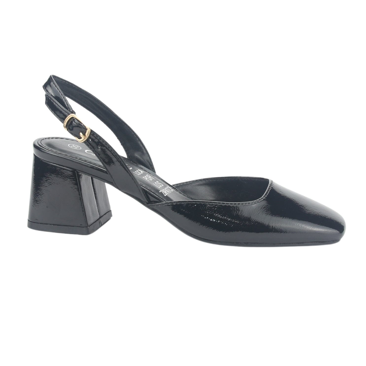 Zapato Chalada Mujer Corso-7 Negro Casual Tacones Bajos Chalada 