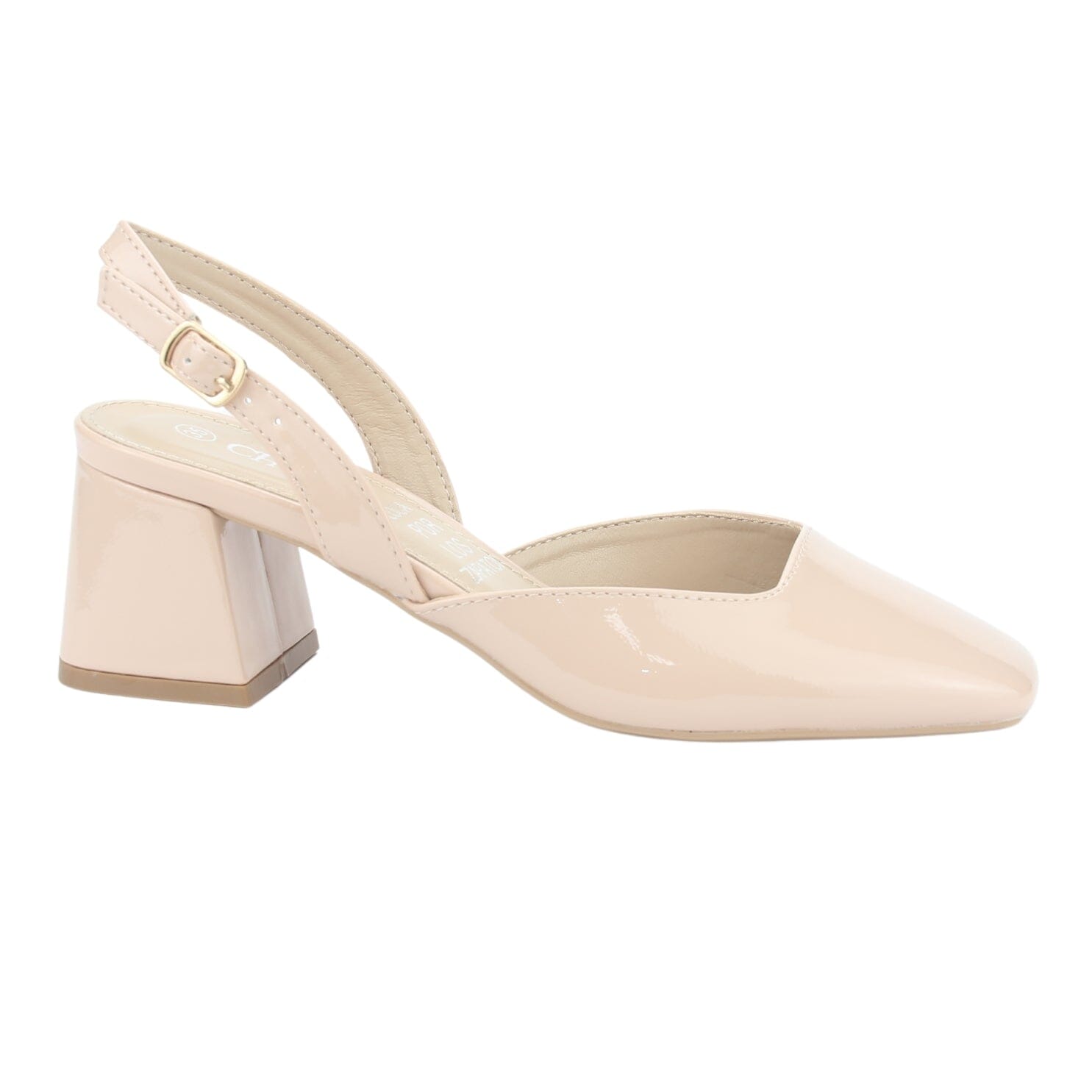 Zapato Chalada Mujer Corso-7 Nude Casual Tacones Bajos Chalada 