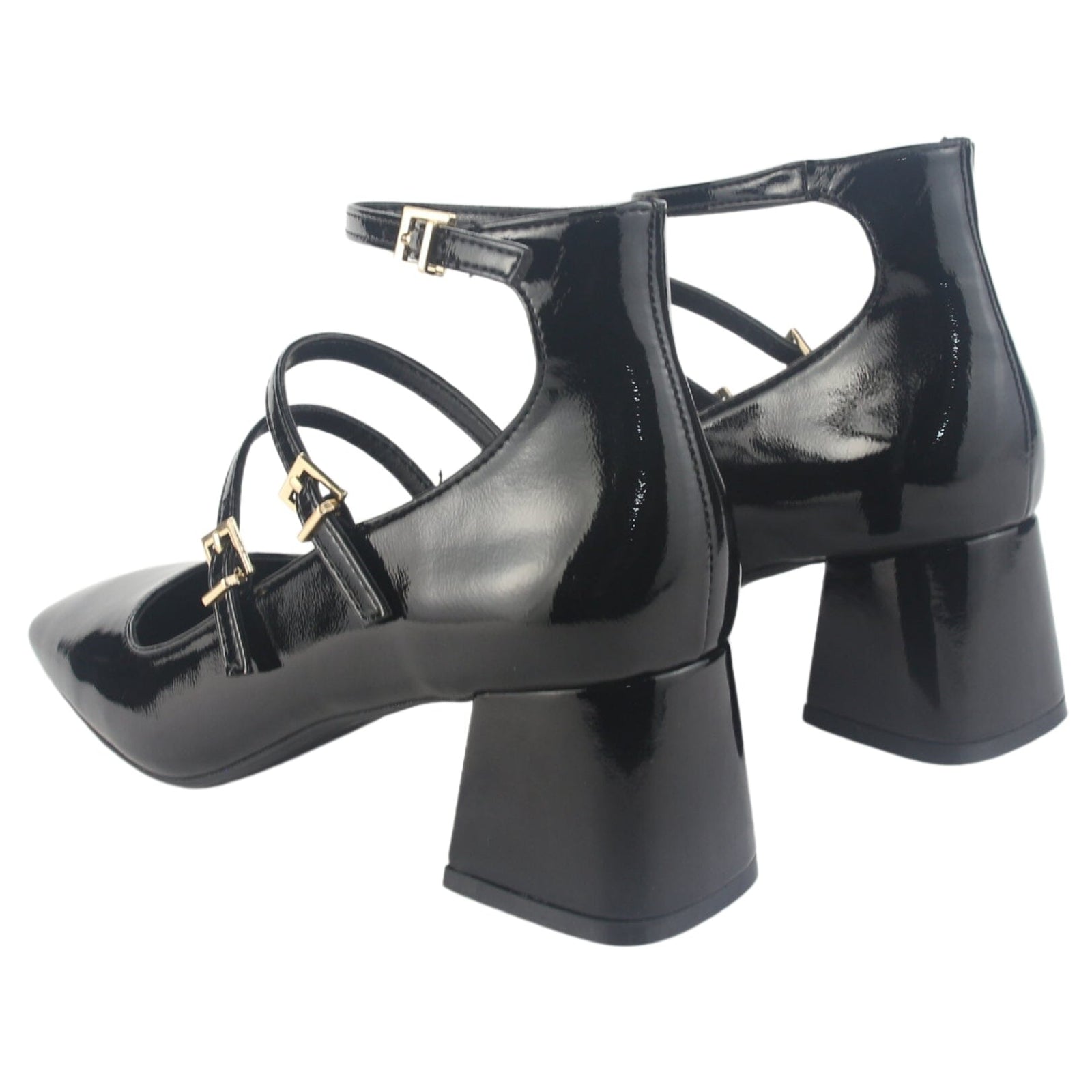 Zapato Chalada Mujer Corso-9 Negro Casual Tacones Altos Chalada 