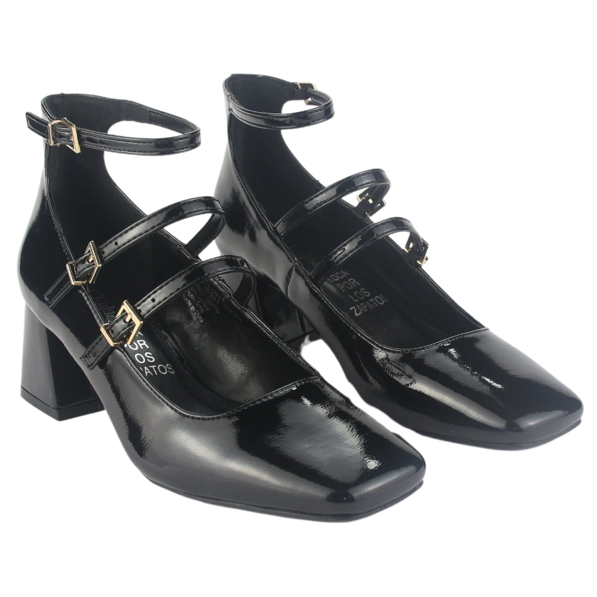 Zapato Chalada Mujer Corso-9 Negro Casual Tacones Altos Chalada 