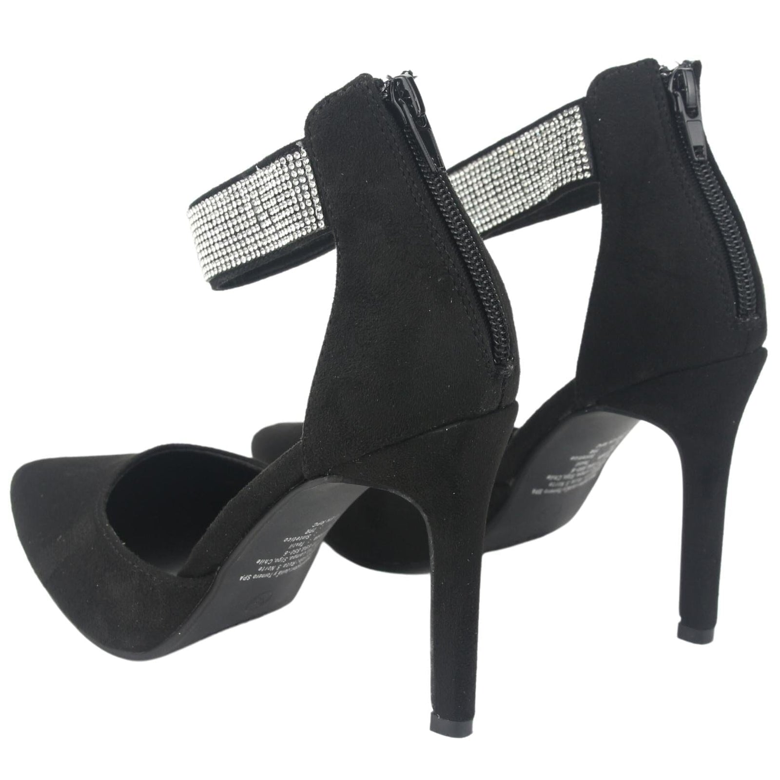 Zapato Chalada Mujer Cristal-2 Negro Casual Zapatos Taco Chalada 