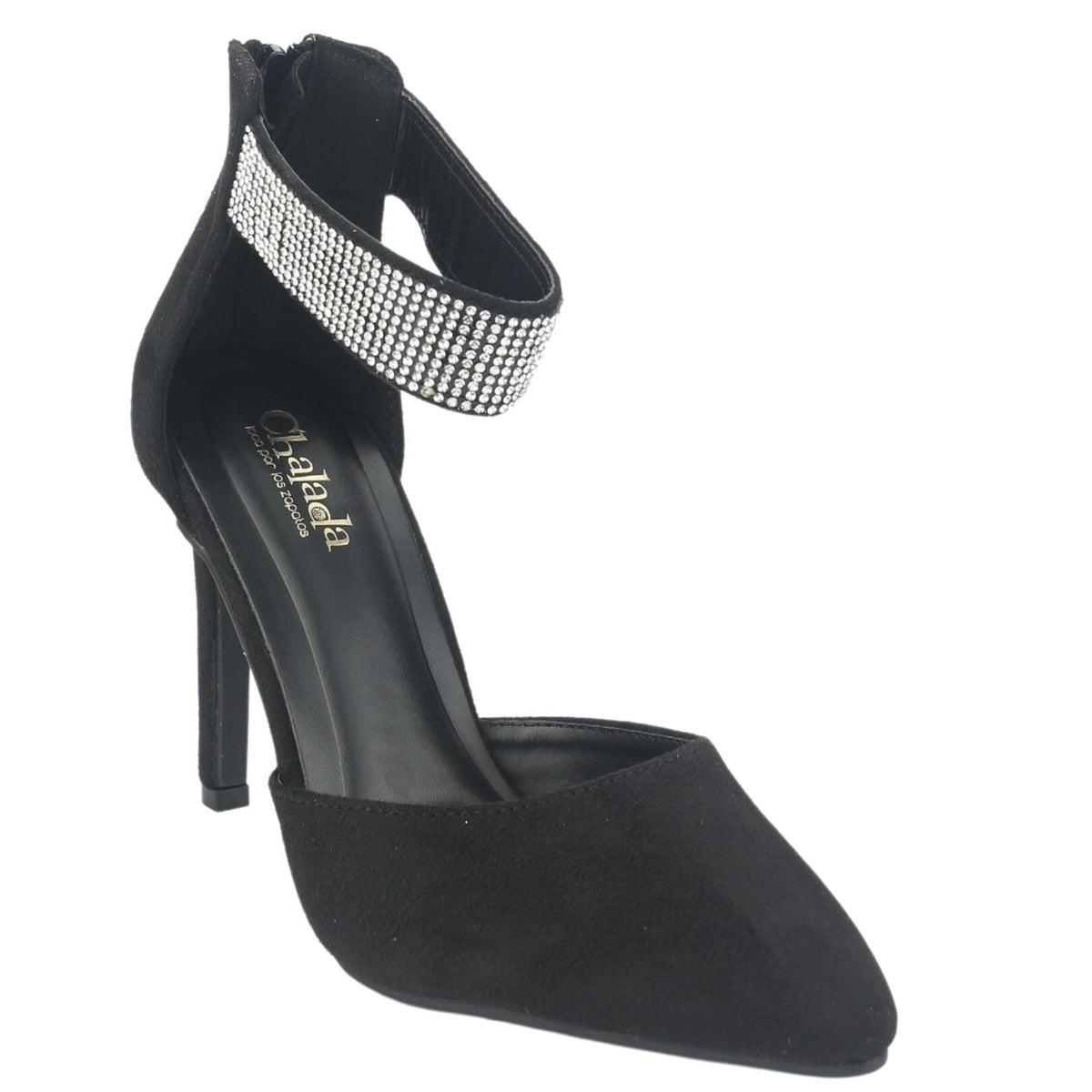 Zapato Chalada Mujer Cristal-2 Negro Casual Zapatos Taco Chalada 